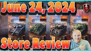 What to Buy in Store - June 24, 2024 - WOT Blitz | Littlefinger on World of Tanks Blitz