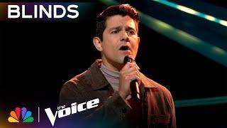 Carlos Santiago's Emotional Cover of "Right Here Waiting" Touches Hearts | Voice Blind Auditions