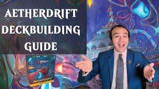 Building an Aetherdrift Prerelease Pack Sealed Deck, Start to Finish! | Magic: The Gathering MTG