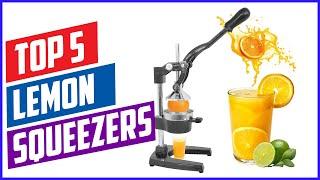 Top 5 Best Lemon Squeezers in 2021 Reviews