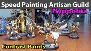 Speed Painting Artisan Guild Hyppolita Using Contrast Paints