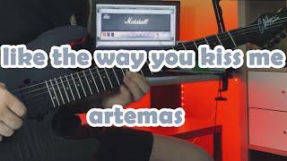 i like the way you kiss me - artemas// full electric guitar cover by guitarbyjon (Tabs in my short)