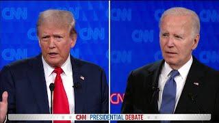 Biden, Trump debate U.S. border security | CNN Presidential Debate 2024