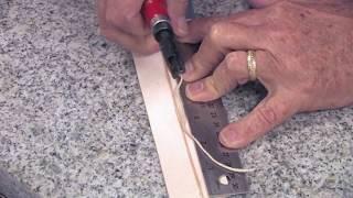 Craftool French Edge Skiving Leather Tool Technique