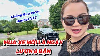 Chồng Rủ Đi Vòng Vòng Cả Ngày, Vào Cửa Hàng Hermes Mà Không Mua Được Gì | Đến Mỹ Cùng Mai