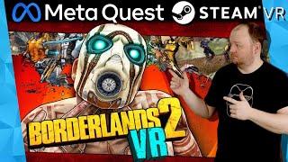 Borderlands 2 VR mit der META QUEST 2 via SteamVR | Meta Quest 2 Games deutsch