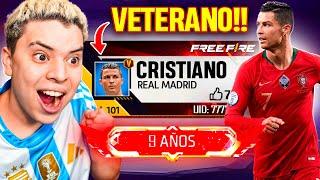 BUSQUE CUENTAS DE JUGADORES DE FUTBOL FAMOSOS EN FREE FIRE  *ENCONTRE A CR7 * 