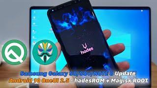 Samsung Galaxy S8/S8+/NOTE 8 Update Android 10 OneUI 2.5 - hadesROM + Magisk ROOT