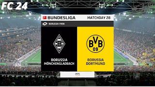 Borussia Mönchengladbach vs Borussia Dortmund | Bundesliga | EA FC 24 |