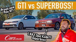 New Polo GTI vs 1992 Opel Superboss Drag Race! New School vs Old School