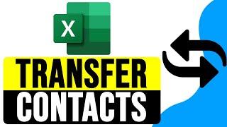 How to TRANSFER CONTACTS From Excel to Phone (Android/iOS/Tablet) 2024 | Import CSV Contacts Android