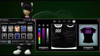 How to change the color of a design in Club Cooee