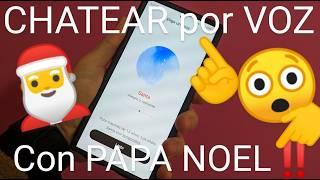  Como HABLAR con PAPA NOEL por VOZ con CHATGPT FÁCIL y RÁPIDO