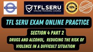 TFL SERU Test: Section 4 Part 2 - Free TfL SERU Practice Questions | tfl seru exam