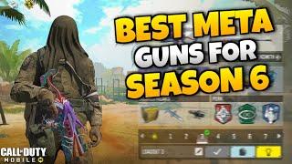 TOP 10 BEST GUNS FOR SEASON 6 IN COD Mobile | Best Gunsmith/Loadout Class Setup | CODM 2024