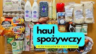 Nowość bez cukru z Lidla | haul spożywczy i meal plan na cały tydzień