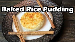 Baked Rice Pudding | Mom's Recipe | Old Fashioned Rice Pudding | Chef Lorious