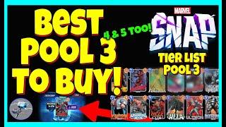 Best Pool 3 Cards and How to Wisely Spend your Tokens in Marvel Snap | Focus on Early Pool 3 play