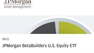 Review of JPMorgan's BBUS, the currently lowest fee ETF