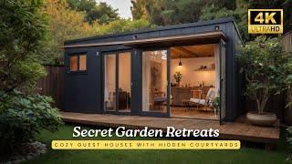 Nature-Inspired Retreats: Cozy Guest Houses with Hidden Courtyards and Tranquil Interiors