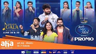 Telugu Indian Idol Season 3 | Grand Gala Promo | Thaman, Karthik, Geetha Madhuri, Sreeram