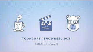 TOONCAFE SHOWREEL 2025 - Erklärfilm und Infografik