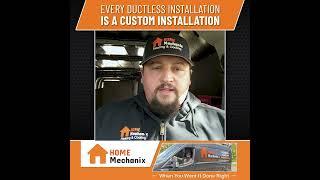 Ductless Heat Pump Installation Pittsburgh PA - Ductless Mini Split Installation - Home Mechanix