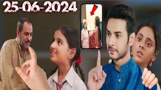 Tose Nainaa Milaai Ke | 25 June 2024 | Rajiv ji you will have to adopt Kuhu at any cost