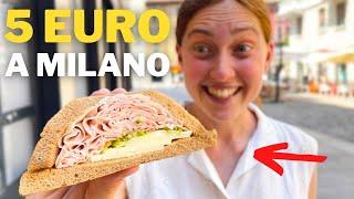 MILANO FOOD TOUR  cosa si mangia a Milano con €5