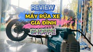 MÁY RỬA XE PHÙ HỢP NHẤT CHO GIA ĐÌNH/ TOTAL TGT11236 - Rửa xe dễ dàng - đánh bật rong rêu