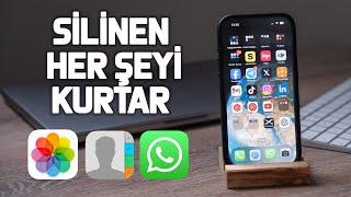 iPhone'da Silinen Fotoğraf ve Videolar Nasıl Kurtarılır?