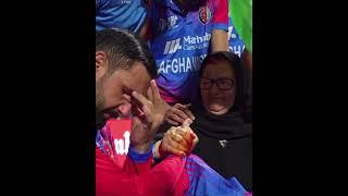 Afghan Cricket 75 years old fan,a cancer patient who left Hospital to support Afghanistan at Sharjah