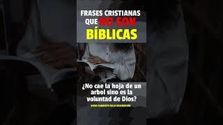 frases cristianas que no son bíblicas parte 2 #shorts #shortsvideo