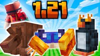 Minecraft 1.21 - Whom to vote for? Crab, Armadillo and Penguin on Minecraft Live 2023