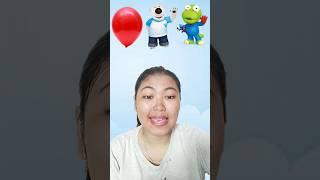 letusin balon berisi crong,poby,eddy#shortvideo #pororo