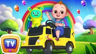 Baby Taku's World - Wheels on the Bus - The Little Builders - ChuChuTV Nursery Rhymes & Kids Songs