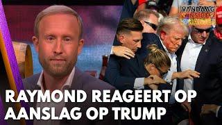 Raymond Mens reageert op aanslag op Donald Trump: 'Dit gaat de verkiezingen bepalen'