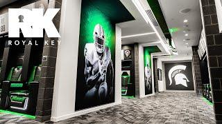 Inside the MICHIGAN STATE SPARTANS’ $78,000,000 FOOTBALL Facility | Royal Key