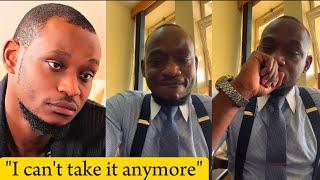 Maria Actor Brian Ogana(Luwi) Cries Uncontrollably On Camera Says He Is Giving Up On Life! Sad