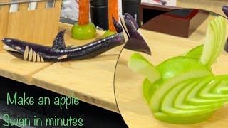 Create an impressive Apple Swan in 3 minutes