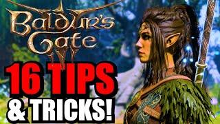 Baldur's Gate 3 - The BEST Tips & Tricks for Beginners! Giveaway, Character Build, Combat + More!