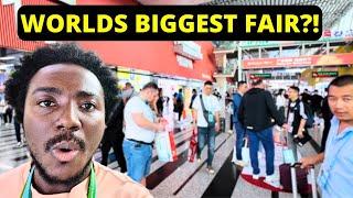 INSIDE THE WORLD'S BIGGEST TRADE FAIR (CANTON FAIR) IN GUANGZHOU CHINA