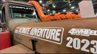 Ultimate Adventure 1956 Willys Pickup with Jeep Guru Rick Péwé at the 2023 SEMA show