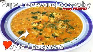 Zupa z soczewicy - Przepis na zupę z czerwonej soczewicy