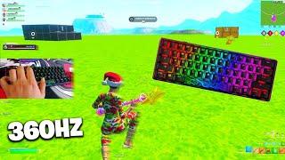 HyperX Alloy Origins ASMR  Red Switches Smooth Keyboard Fortnite 3V3V3 Go Goated Gameplay 