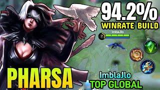 94.2% WINRATE !! PHARSA BEST BUILD 2021 ~ BUILD PHARSA MOBILE LEGENDS