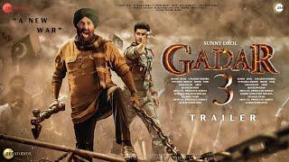 GADAR 3: The Katha Ends - HINDI Trailer | Sunny Deol | Utkarsh Sharma | Ameesha Patel, Simrat Kaur 2