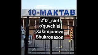 Xakimjonova Shukronaxon