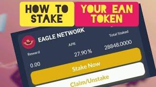 HOW TO STAKE EAN IN CRYPTOKARA DEX | Eagle Network