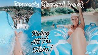 Disney's Blizzard Beach | Riding ALL THE SLIDES 2021 | A Fun-Filled Day in a Disney World Water Park